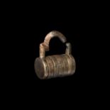 Medieval Combination Padlock with Code