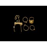 Roman Gold Earring Collection