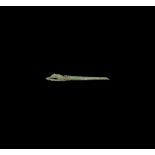 Roman Bone Pin with Hand