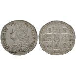 George II - 1745 D NONO - Halfcrown