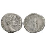 Clodius Albinus (under Septimius Severus) - Minerva Denarius