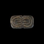 Indus Valley Butterfly Bead with Idol Eyes