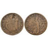 USA - Colonial Coinage - New Jersey - St Patrick's Farthing