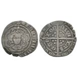 Henry VII - Canterbury - Facing Bust Halfgroat