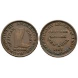 USA - New York / Henry Anderson - 1837 - Chatham Square Hard Times Token Cent