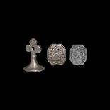 Post Medieval Silver Armorial Seal