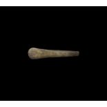 Large Bronze Age Copper Flat Axehead