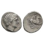 Macedonia - Philip II - 1/5 Horseman Tetradrachm