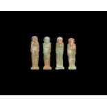 Egyptian Glazed Shabti Collection