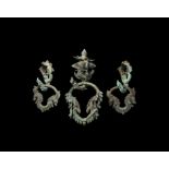 Cambodian Khmer Palanquin Fittings Set