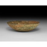 Greek Shallow Bronze Bowl