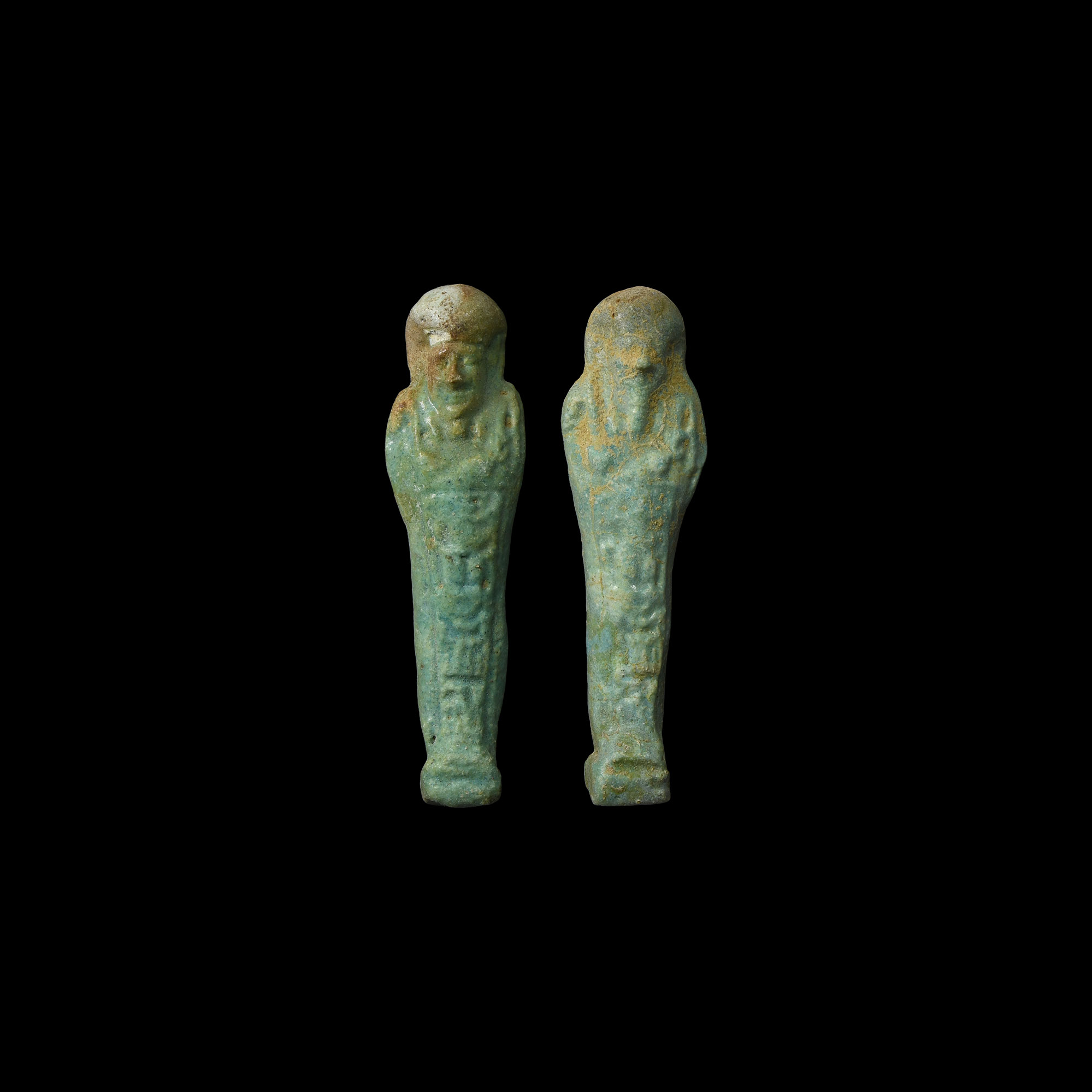 Egyptian Hieroglyphic Shabti Group