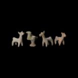 Indus Valley Terracotta Animal Statuette Collection