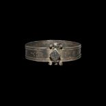 Byzantine Decorated Silver Bracelet