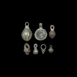 Islamic Silver Pendant Group