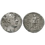 Syria - Antiochos X Eusebus Philopater - Zeus Tetradrachm