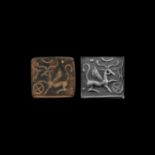 Western Asiatic Stamp Seal with Winged Beast