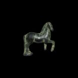 Roman Decorated Horse Statuette