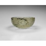 Roman Deep Glass Bowl