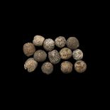 Natural History - Carved Mammoth Bone Beads