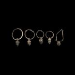 Parthian Silver Earring Collection