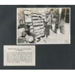 PHOTOGRAPHS. An album containing 100 black and white photographs of China and Asia, probably by