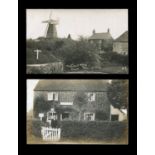 A group of 8 photographic postcards of West Chiltington, West Sussex, all published by W.J. Drewett,