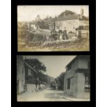 A group of 6 photographic postcards of West Chiltington, West Sussex, including a view of a child