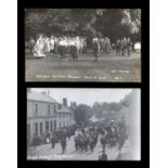 A group of 10 postcards of social history scenes in Henfield, West Sussex, including 3 relating to