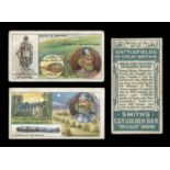 A set of 50 F. & J. Smith 'Battlefields of Great Britain' cigarette cards, circa 1913.Buyer’s