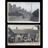 A group of 8 photographic postcards of Henfield, West Sussex, comprising postcards titled 'White