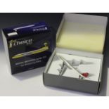 Five 1:200 scale model passenger aircraft, comprising a Lockheed L-1011 TriStar 500 Air India, a