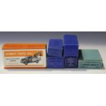 A Dinky Toys No. 25x breakdown lorry box and five Hornby Dublo boxes (scuffs).Buyer’s Premium 29.