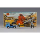 A Corgi Toys Major No. 27 Gift Set Machinery Carrier with Bedford Tractor Unit and Priestman 'Cub'