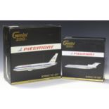 Two Gemini 200 1:200 scale model passenger aircraft, comprising a G2PDM103 Boeing 727-200 Piedmont