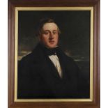 Circle of Henry Raeburn - Half Length Portrait of Alexander Watt, 19th century oil on canvas,