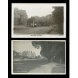 A collection of 44 postcards of Middlesex, including photographic postcards titled 'Daws Lane,