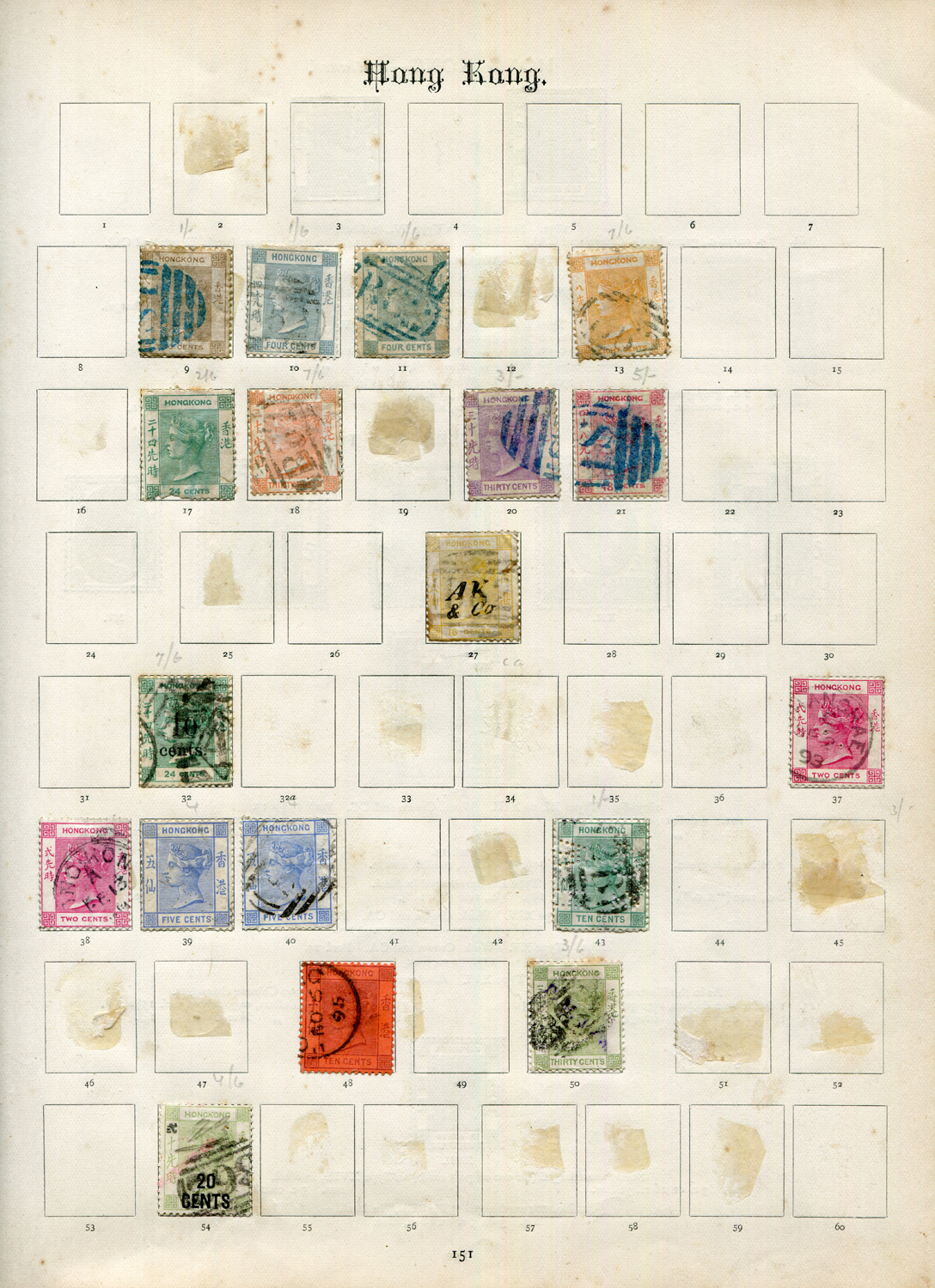 An Imperial stamp album of British Empire, rather picked over but some remaining, including