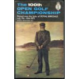 GOLF. An official programme for the 100th Open Golf Championship, played at Royal Birkdale in 1971