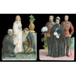 SCRAPS. A set of 12 chromolithographed 'scraps' depicting scenes from the reign of Queen Victoria by