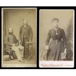 PHOTOGRAPHS. A quantity of cartes-de-visite photographs, the majority portraits, by various