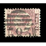 A Great Britain 1870 ½d stamp, plate 9, used.Buyer’s Premium 29.4% (including VAT @ 20%) of the