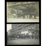 An album containing postcards, modern photographs and ephemera, the majority relating to Brighton