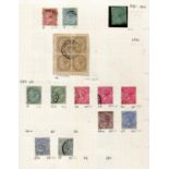 A collection of stamps with strength in Bermuda from Victoria to George VI, including 1912 2sh,