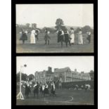 A collection of 13 photographic postcards of sport at Barnstaple Girls School in Devon.Buyer’s