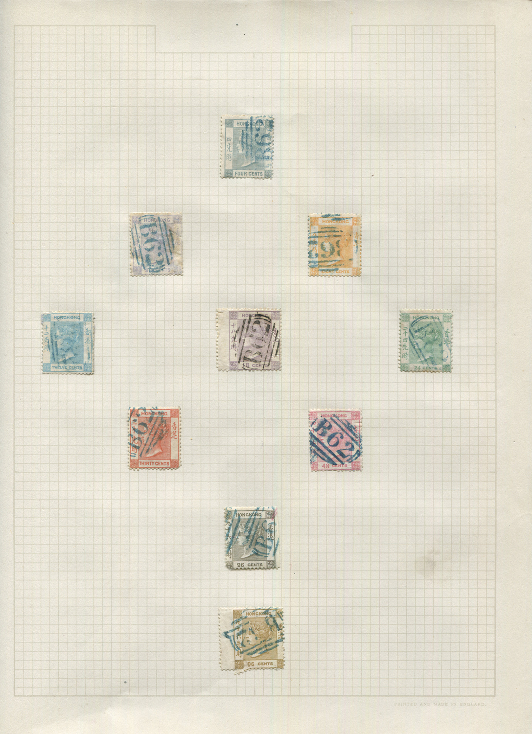 Two albums of world stamps, including Great Britain, Australian States, Hong Kong 1863 to 96 cents - Image 3 of 4