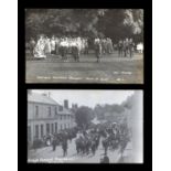 A group of 17 postcards of social history scenes in Henfield, West Sussex, including 4 relating to