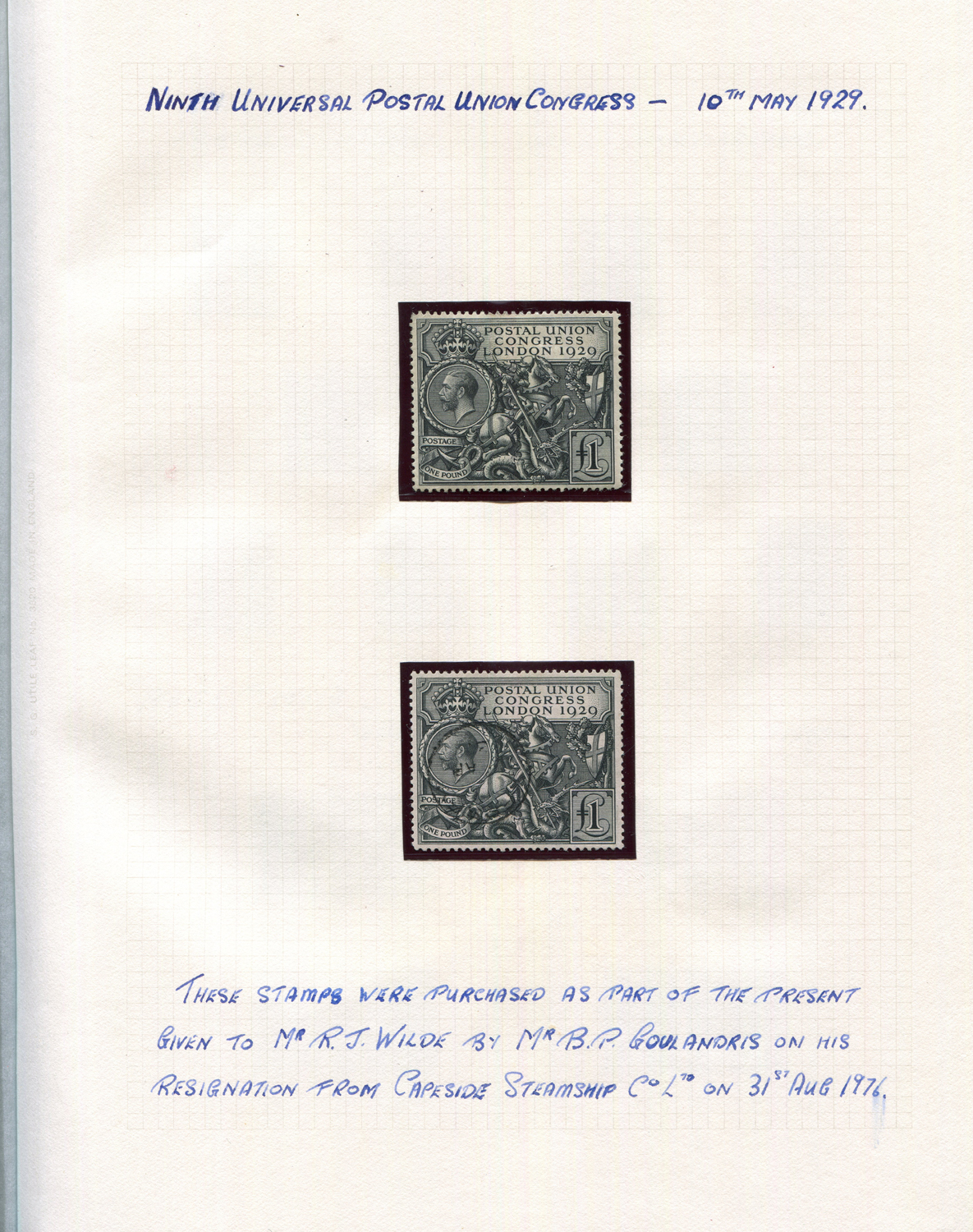 Two albums of Great Britain stamps from 1840 1d Mulready, one unused, one used, 1d black, 2 used and - Image 2 of 5