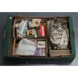 A quantity of various cigarette and trade cards in eight cartons.Buyer’s Premium 29.4% (including