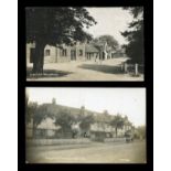 A collection of 26 postcards of Buckinghamshire, including photographic postcards titled 'King